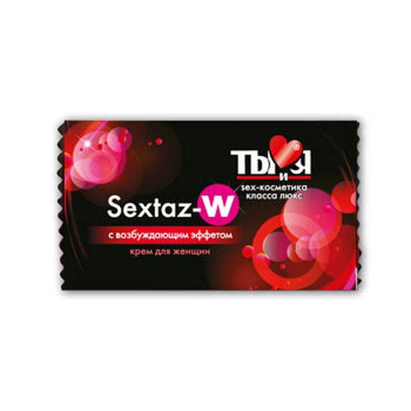 Ты и Я - Крем ''Sextaz-W'' для женщин 1,5г Ты и Я - Крем ''Sextaz-W'' для женщин 1,5г