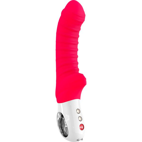 Вибратор Fun Factory Tiger, силикон, красный, 23 см Вибратор Fun Factory Tiger, силикон, красный, 23 см