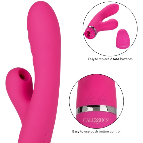 Вибратор-кролик FOREPLAY FRENZY - PUCKER с функцией вакуума Вибратор-кролик FOREPLAY FRENZY - PUCKER с функцией вакуума
