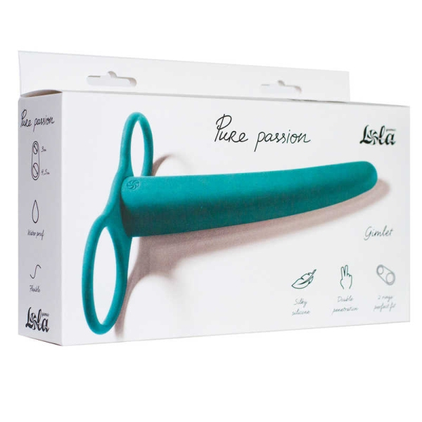 Насадка для двойного проникновения Pure Passion Gimlet Green 1200-03lola Насадка для двойного проникновения Pure Passion Gimlet Green 1200-03lola