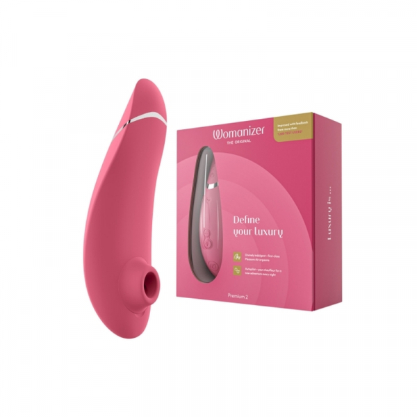 Бесконтактный клиторальный стимулятор Womanizer Premium 2 розовый Бесконтактный клиторальный стимулятор Womanizer Premium 2 розовый