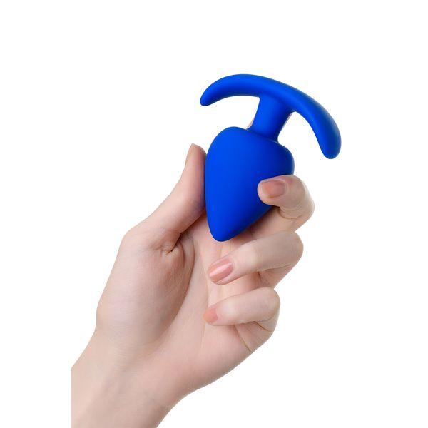 Анальная пробка A-Toys by TOYFA, силикон, синяя,длина 8,3 см, диаметр 4,1 см Анальная пробка A-Toys by TOYFA, силикон, синяя,длина 8,3 см, диаметр 4,1 см