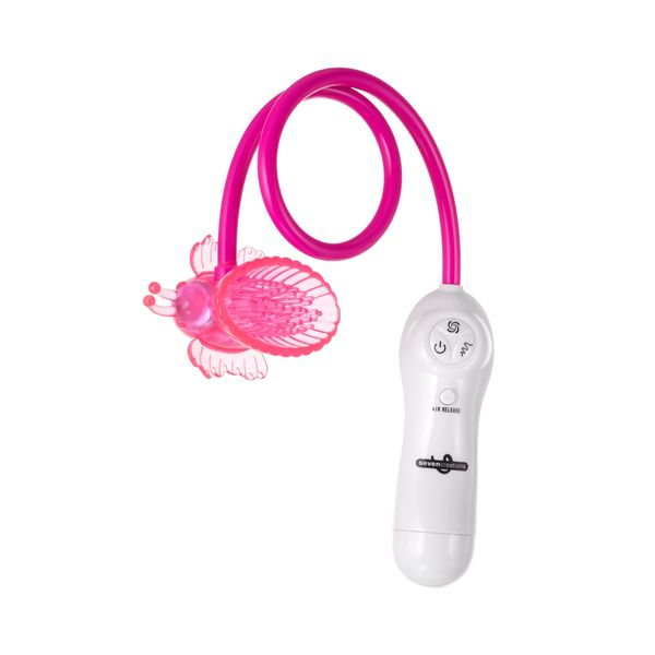 Вибратор бабочка Dream Toys, ПВХ+ABS пластик и нейлон, розовый, 8 см. Вибратор бабочка Dream Toys, ПВХ+ABS пластик и нейлон, розовый, 8 см.