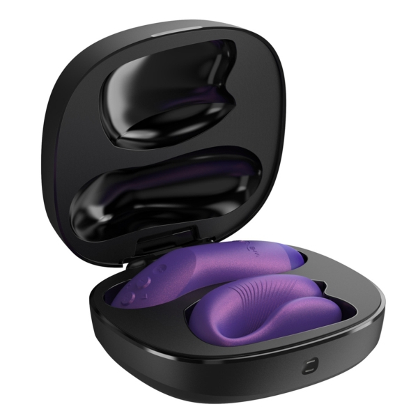 Вибратор для пар We-Vibe Chorus Pro фиолетовый Вибратор для пар We-Vibe Chorus Pro фиолетовый