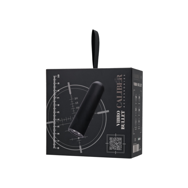 Вибропуля RealStick CALIBER, черная Вибропуля RealStick CALIBER, черная