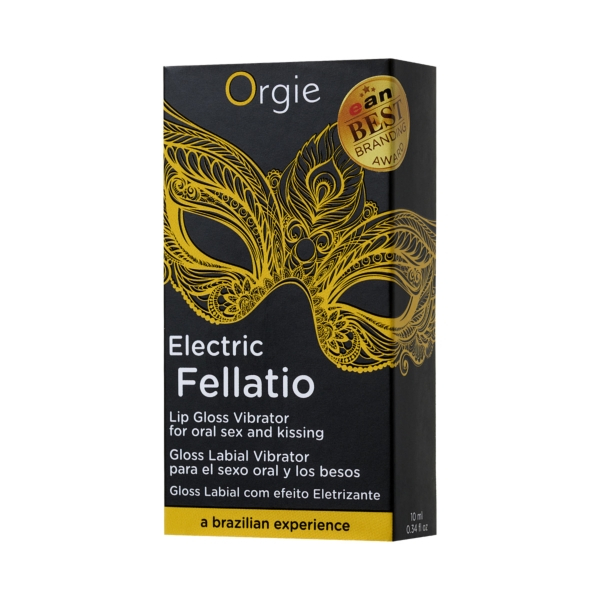 Блеск для губ с вибрирующим эффектом Orgie Sexy Vibe Electric Fellatio, 10 мл Блеск для губ с вибрирующим эффектом Orgie Sexy Vibe Electric Fellatio, 10 мл