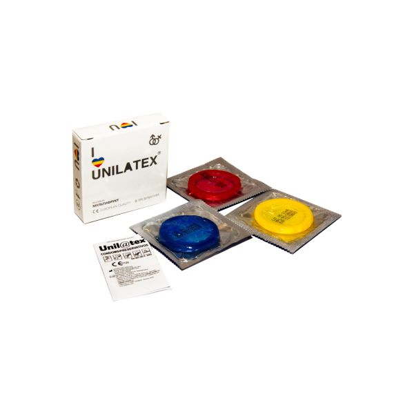 Презервативы Unilatex Multifrutis №3 ароматизированные, цветные Презервативы Unilatex Multifrutis №3 ароматизированные, цветные